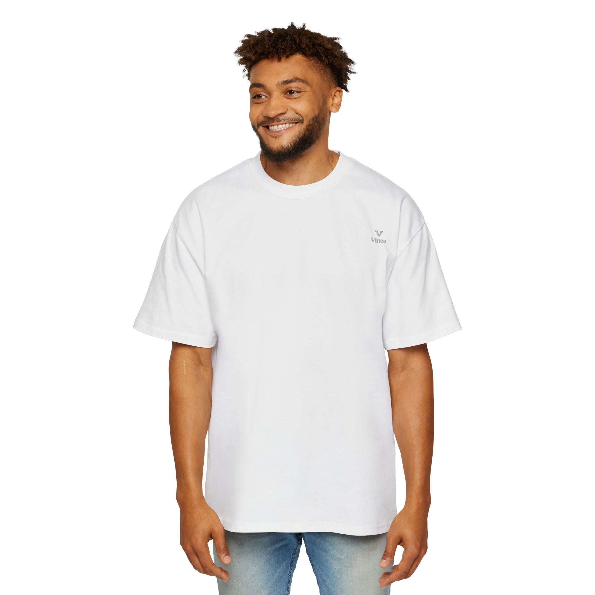 Courage Men's Courage Graphic Oversized Tee - Live by Courage, Die with Honor