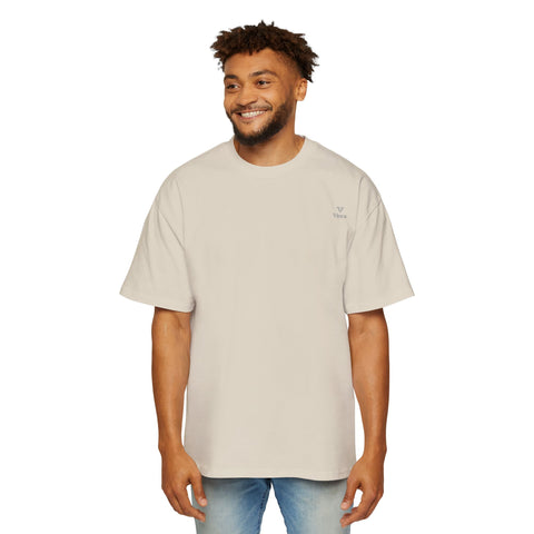 Courage Men's Heavy Oversized Tee - Courage & Strength Graphic T-Shirt